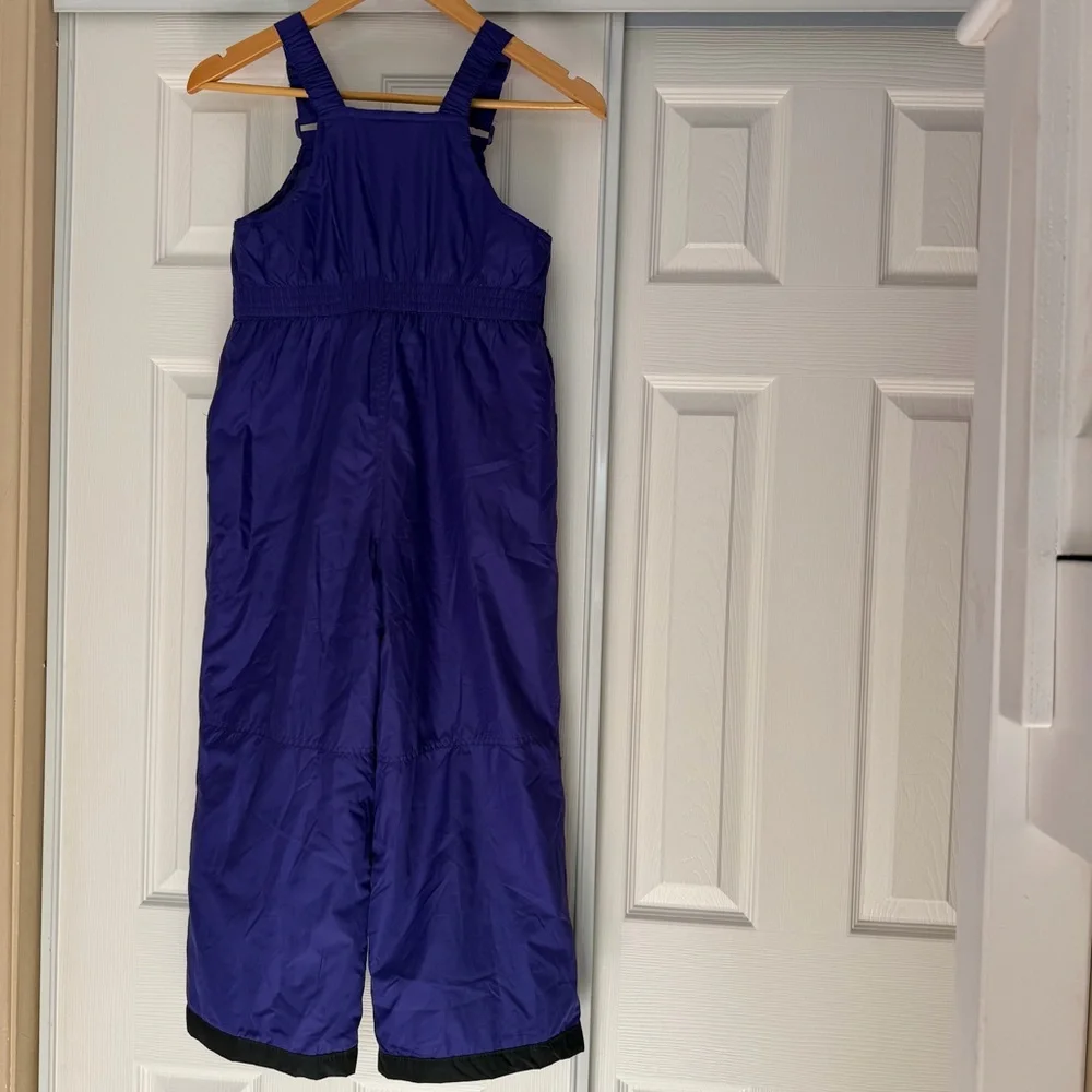 ZeroXposur Kids Purple Snow Overalls Size L-6X